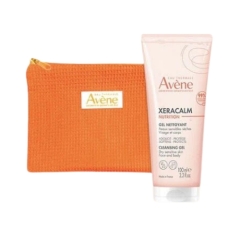 Avène Xeracalm Reiningingsgel 100ml en Toilettasje Gratis Cadeautje