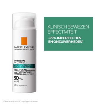 La Roche-Posay Anthelios Oil Correct Matterende Zonnebrandcrème SPF50 50ml